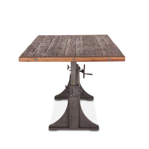 Manchester 84-Inch Adjustable Reclaimed Teak Wood Dining Table