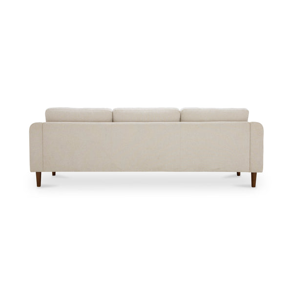 Quinn Sectional with Reversible Chaise in Oatmeal