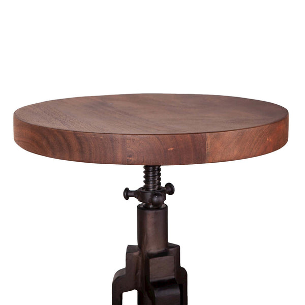 Organic Forge Raw Walnut Adjusting Stool