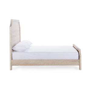 Westmont Queen Bed in Creamwood Mango Wood