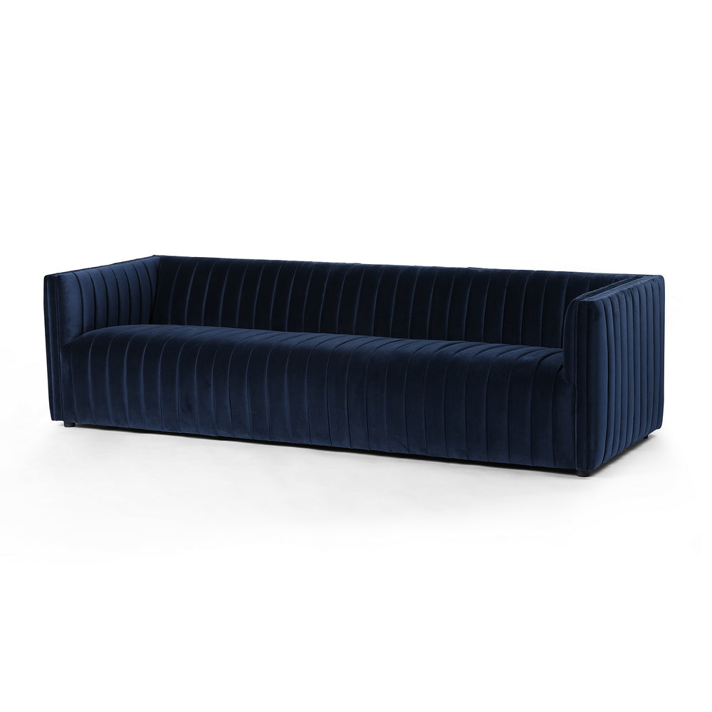 Augustine Sofa-96"-Sapphire Navy