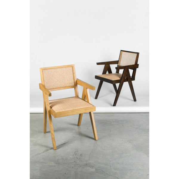 Takashi Chair Set of Two in Dark Brown