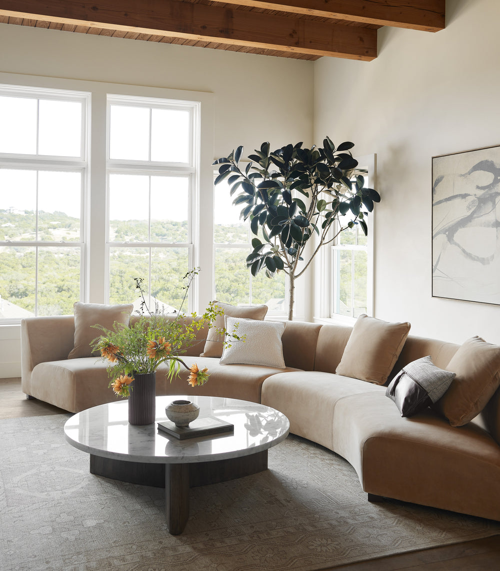 Cortona Hand Knotted Rug In Cream In 10'x14'
