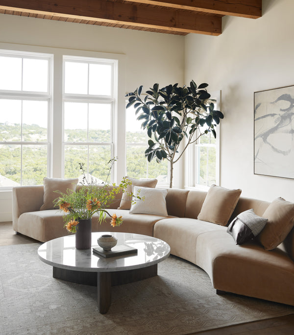 Cortona Hand Knotted Rug In Cream In 10'x14'