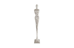 Skinny Chiseled Female, Silver Leaf