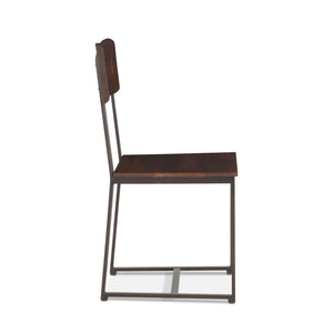 Loft Acacia Wood Live Edge Dining Chair