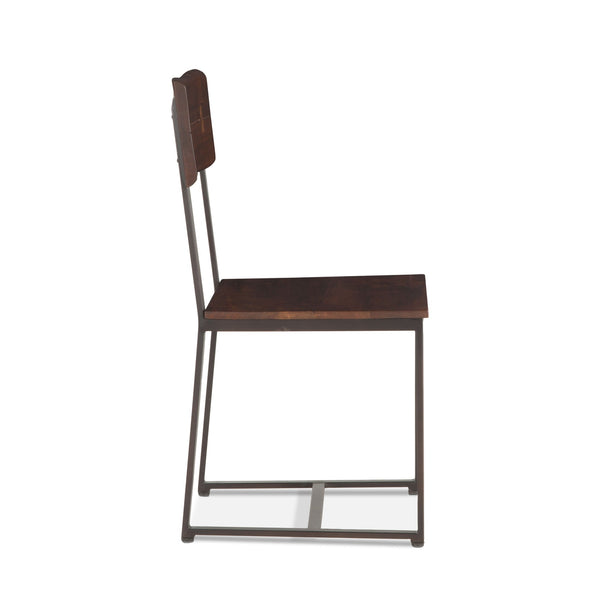 Loft Acacia Wood Live Edge Dining Chair