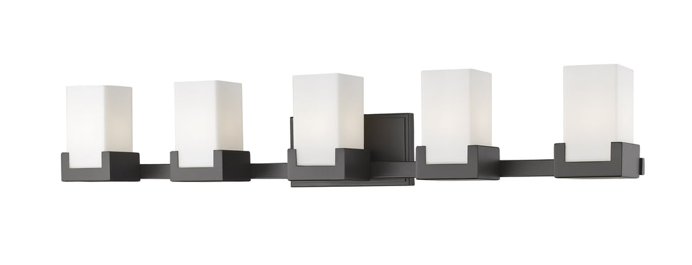Peak 5 Light Vanity in Bronze Finish