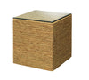 Captain Seagrass Square Side Table