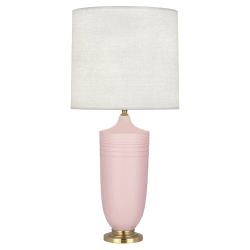 Matte Woodrose Michael Berman Hadrian Table Lamp