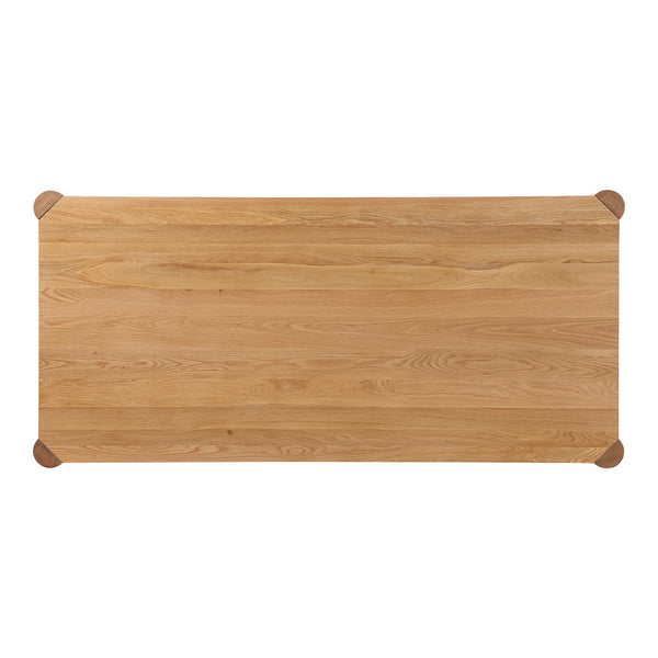Post Large Dining Table in Natural Oak