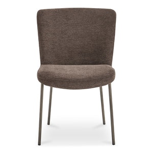 Moe's Early Dining Chair Set of 2 in Dark Brown