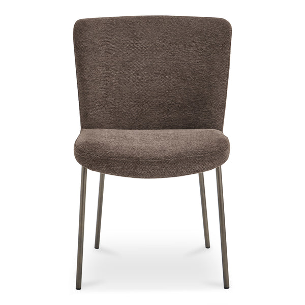 Moe's Early Dining Chair Set of 2 in Dark Brown