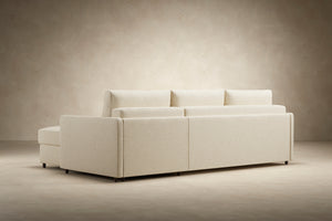 NEAH SOFA BED, SLIM W/LOUNGER, 63"X77"