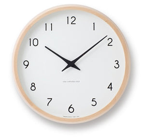 Campagne Wall Clock - Natural