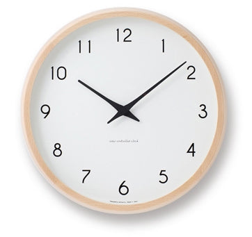 Campagne Wall Clock - Natural