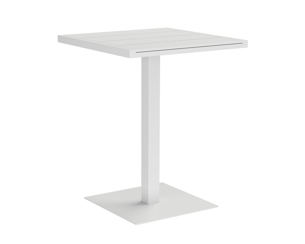 MERANO BAR TABLE - WHITE