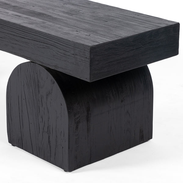 Keane Bench In Black Elm