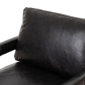 Olson Swivel Chair In Sonoma Black