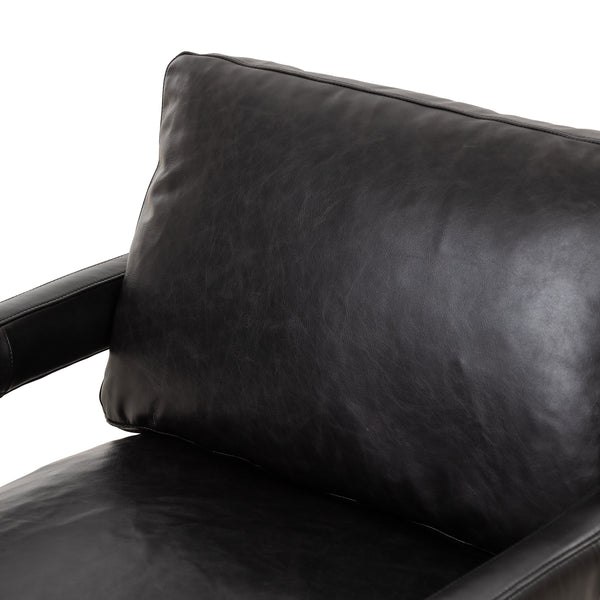Olson Swivel Chair In Sonoma Black