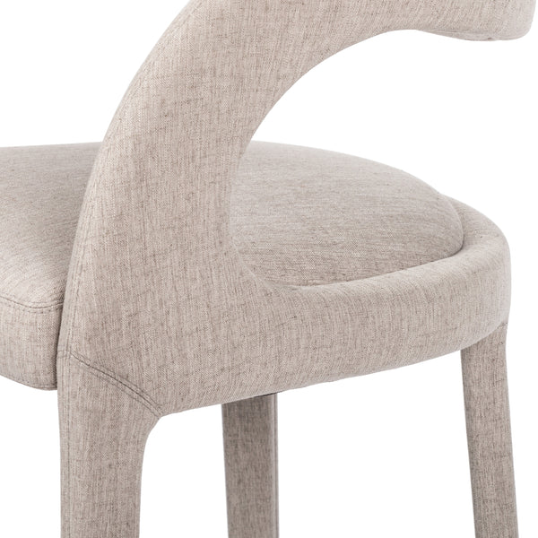 Hawkins Stool In Savile Flannel In Bar