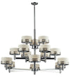 Elea 15 Light Chandelier in Chrome  Finish