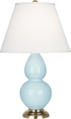 Baby Blue Small Double Gourd Accent Lamp