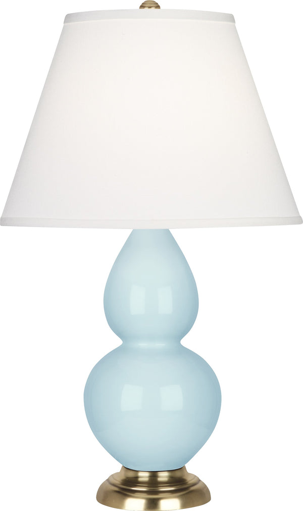 Baby Blue Small Double Gourd Accent Lamp