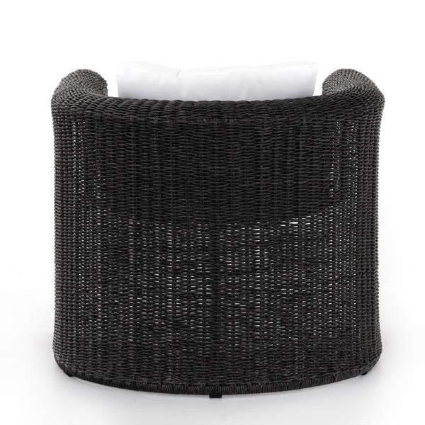 Tucson Woven Outdoor Chair In Coal