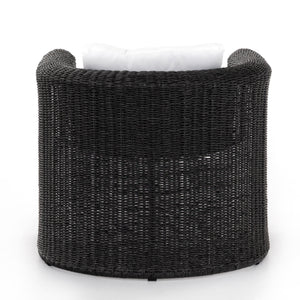 Tucson Woven Outdoor Chair In Coal