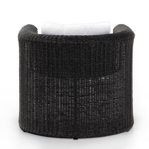 Tucson Woven Outdoor Chair In Coal