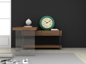 Tayla Desk White High Gloss