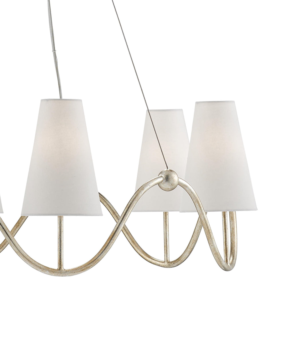 Kadir Chandelier In Silver Granello