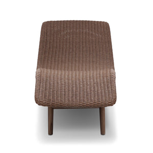 Portia Outdoor Chaise - Tanned Weave