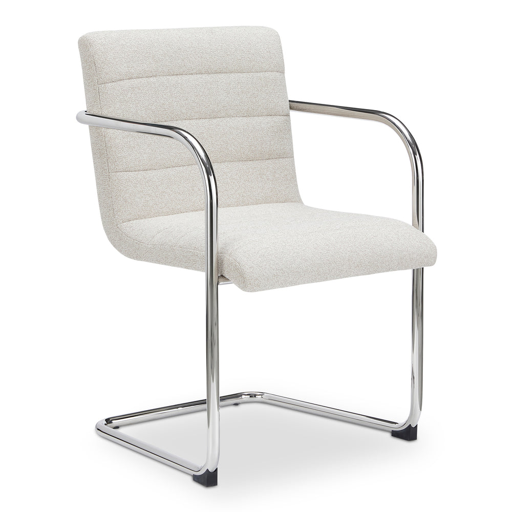 Moe's Pedro Dining Chair Set of 2 in Beige