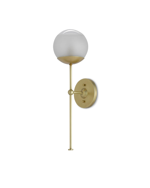 Montview Wall Sconce In Brushed Brass