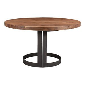 Moe's Bent Round Dining Table 54" Acacia