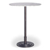 Moe's Tori Outdoor Bar Table White Marble