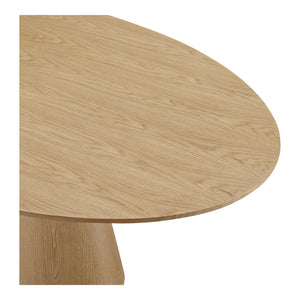 Otago Oval Dining Table in Natural Oak Finish