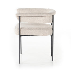 Carrie Dining Chair In Light Camel