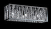 Terra 3 Light Vanity  in Chrome Finish