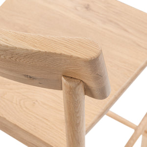 Foundation Solid Wood Counter Stool - Light Oak