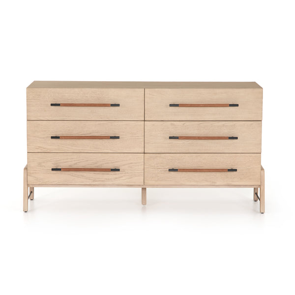 Rosedale 6 Drawer Dresser In Yucca Oak