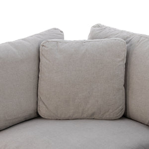 Stevie 2 Pc Sectional Sofa In Dstn Flannel