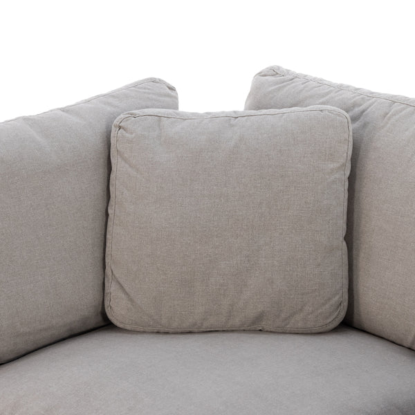 Stevie 2 Pc Sectional Sofa In Dstn Flannel