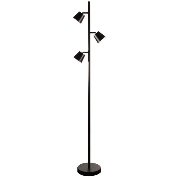 3LT LED Floor Lamp, BK