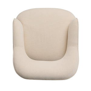 Blythe Swivel Chair - Crypton Wayfarer Snow