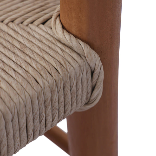 Lomas Outdoor Dining Armchair In Natural