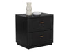 ETIENNE NIGHTSTAND - BLACK