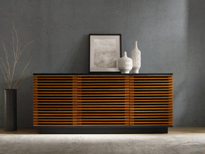 64" Rowan Media Center, Amber